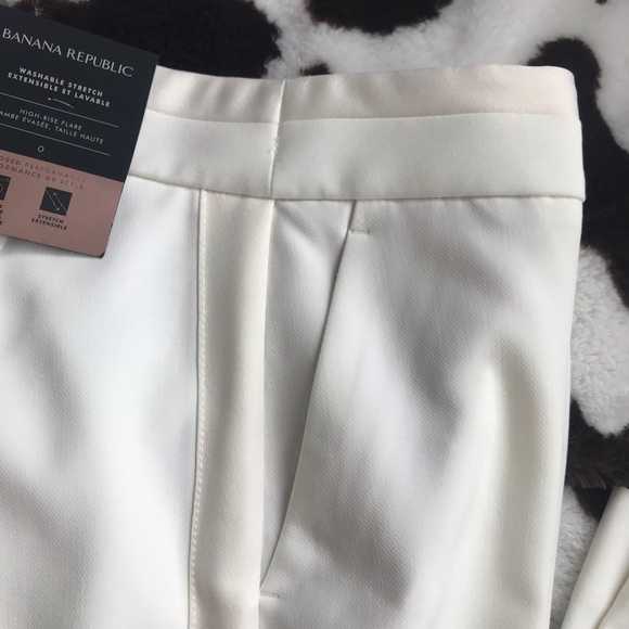 Banana Republic NWT White Suit Pants - Picture 3 of 9